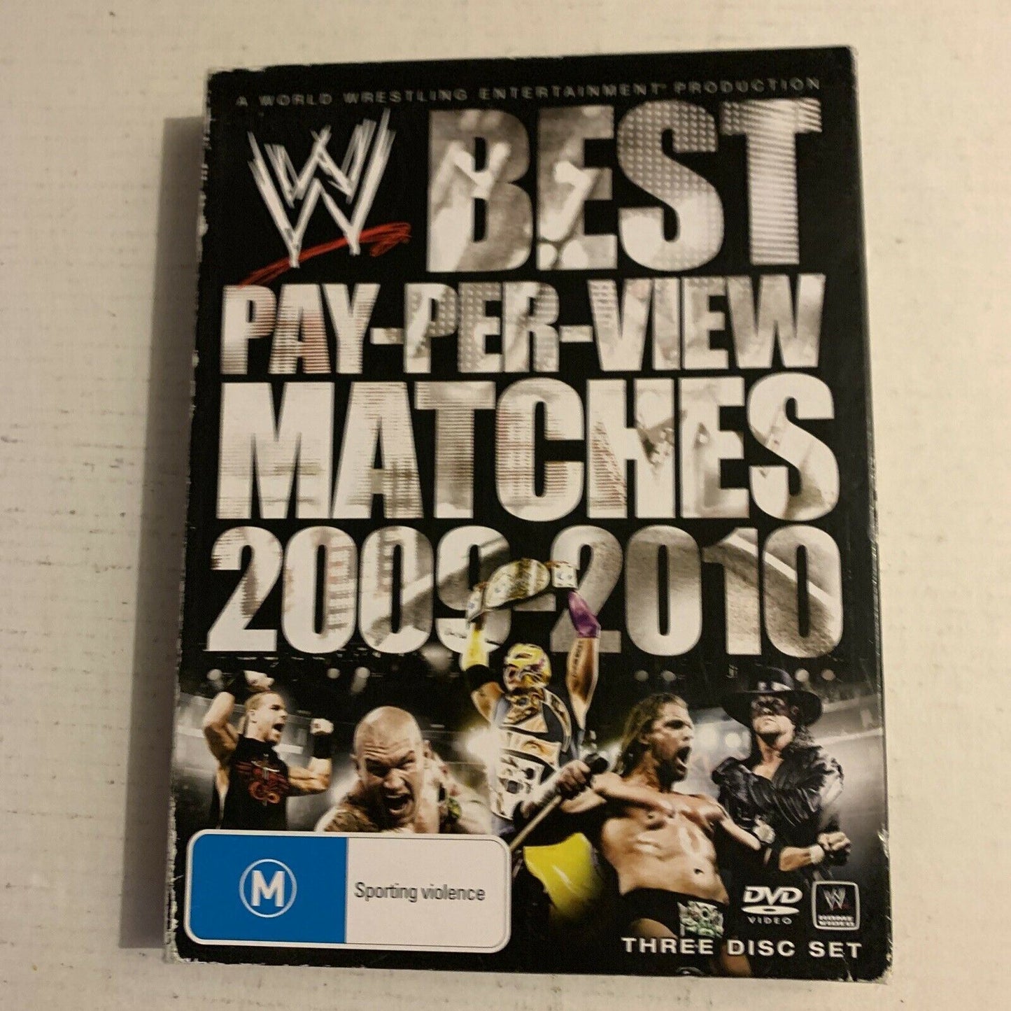 WWE - Best Pay-Per-View Matches Of The Year - 2009/2010 (DVD, 2010)  Region 4