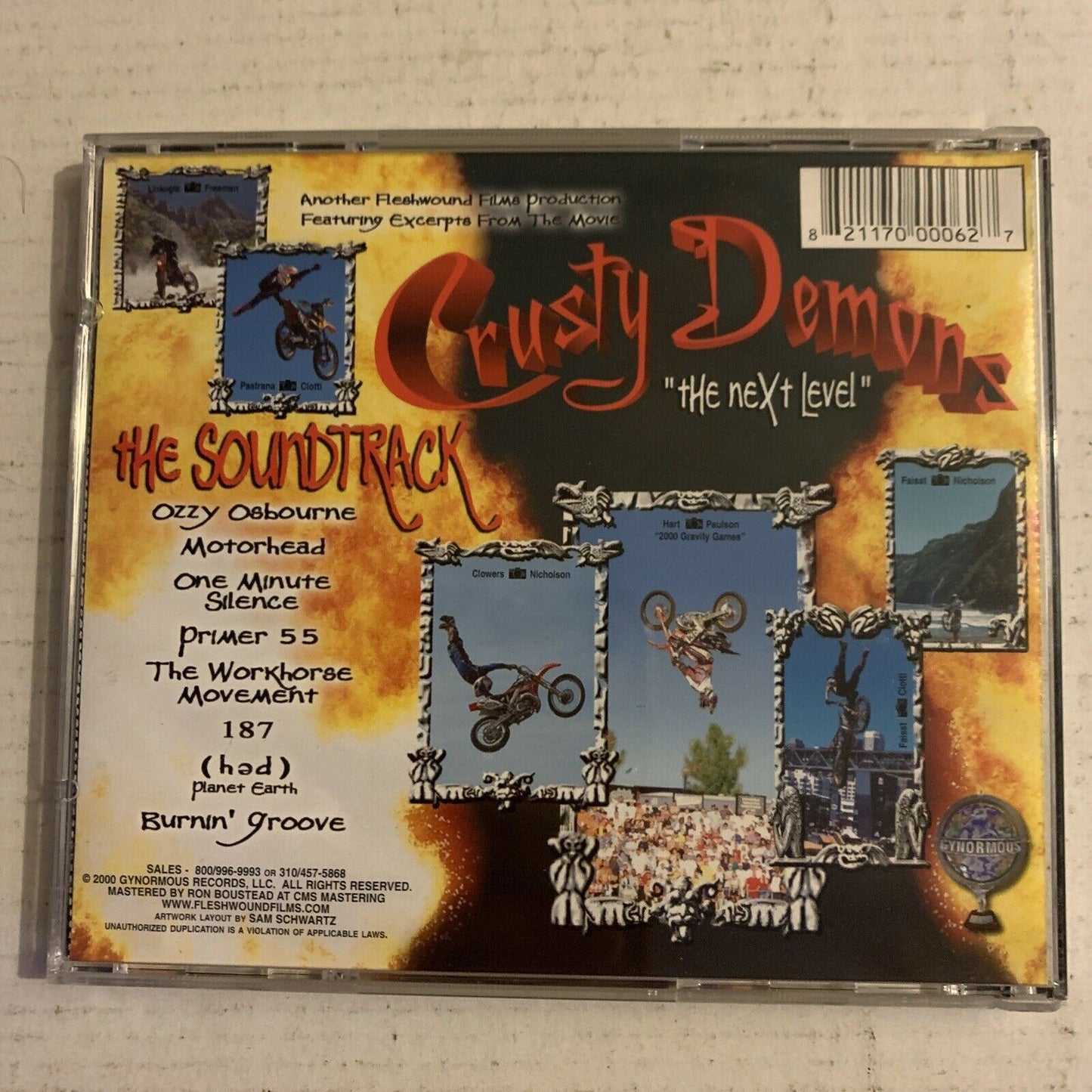 Crusty Demons - The Next Level The Soundtrack (CD, 2000)