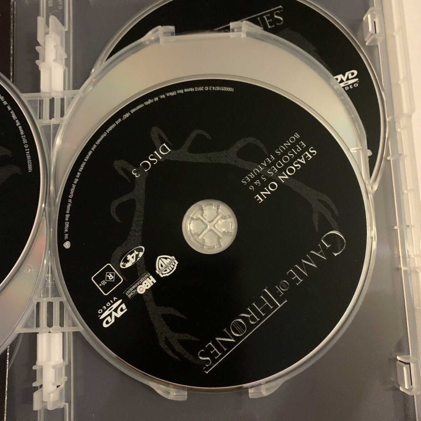 Game Of Thrones : Season 1 (DVD, 2012, 5-Disc Set)  Region 4,2