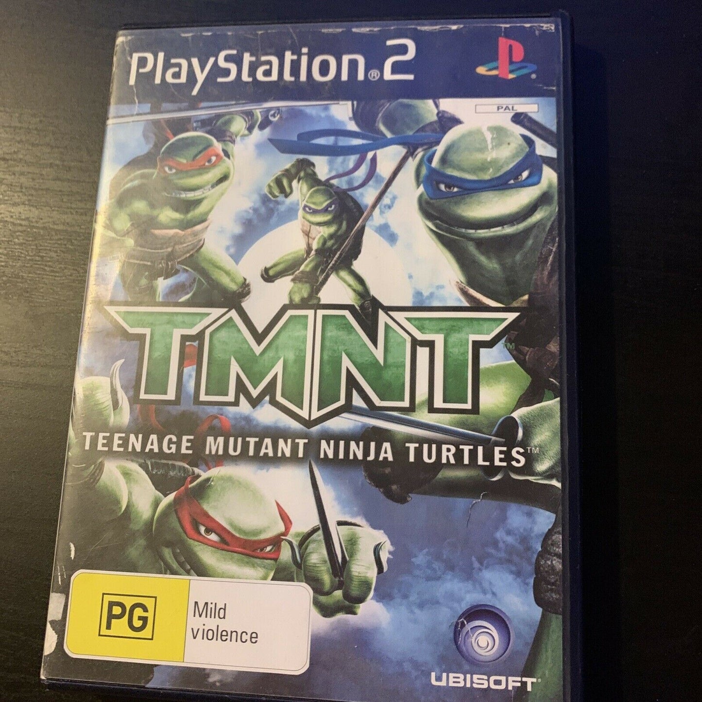 TMNT: Teenage Mutant Ninja Turtles Playstation 2 PS2 Game