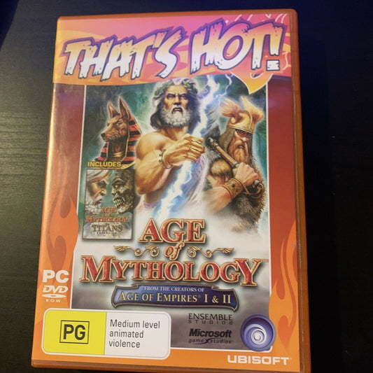 Age of Mythology: Gold Edition PC Game + The Titans Expansion RTS