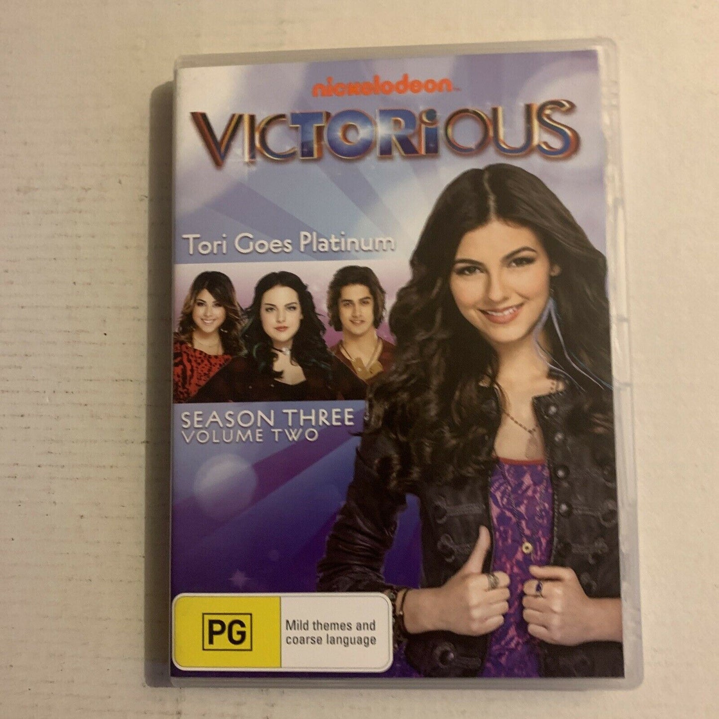 Victorious - Tori Goes Platinum - Season 3 Volume 2 (DVD, 2014) Region 4