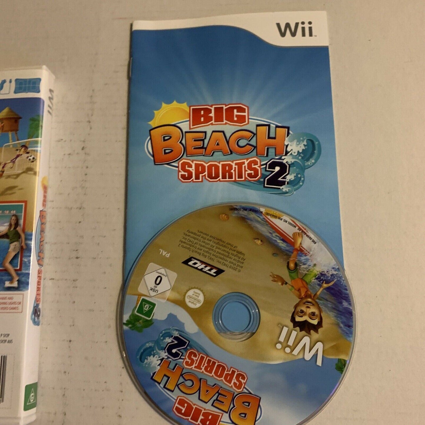 Big Beach Sports 2 -  Wii With Manual
