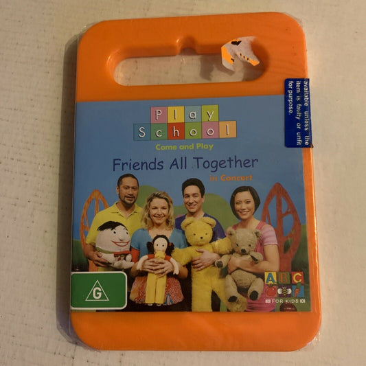 *New Sealed* Play School - Friends All Together In Concert (DVD, 2005)
