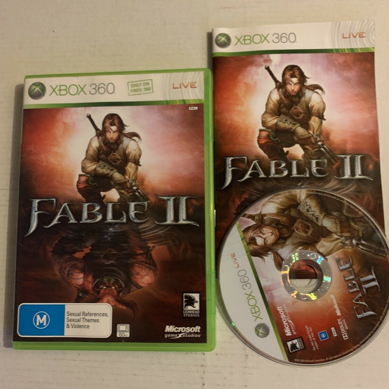 Carátula oficial de Fable 2 - Xbox 360 Carátula oficial de Fable 2 - Xbox 360