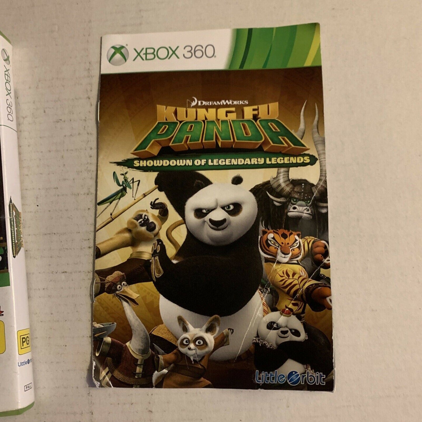 Kung Fu Panda - Showdown Of Legendary Legends - Xbox 360 With Manual PAL