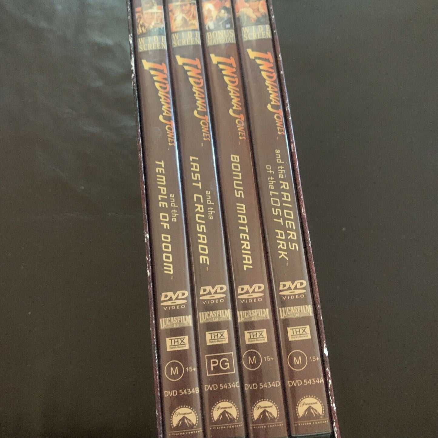 The Adventures Of Indiana Jones - Complete Movie Collection 4-Disc DVD Region 4
