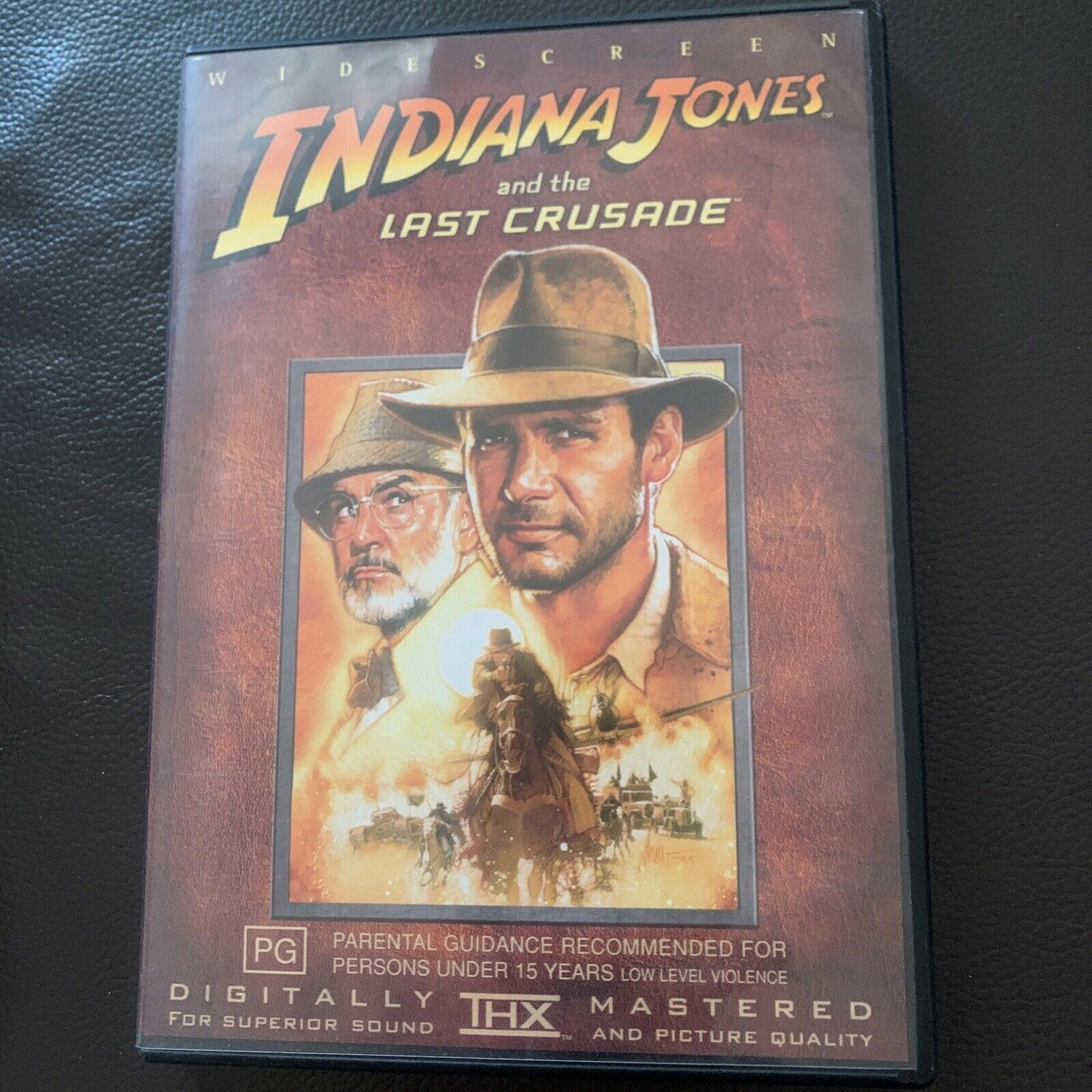 The Adventures Of Indiana Jones - Complete Movie Collection 4-Disc DVD Region 4