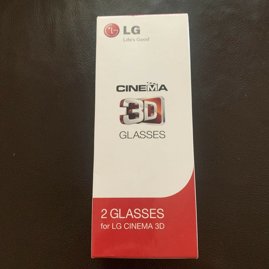 2 LG Cinema 3D Glasses AG-F310