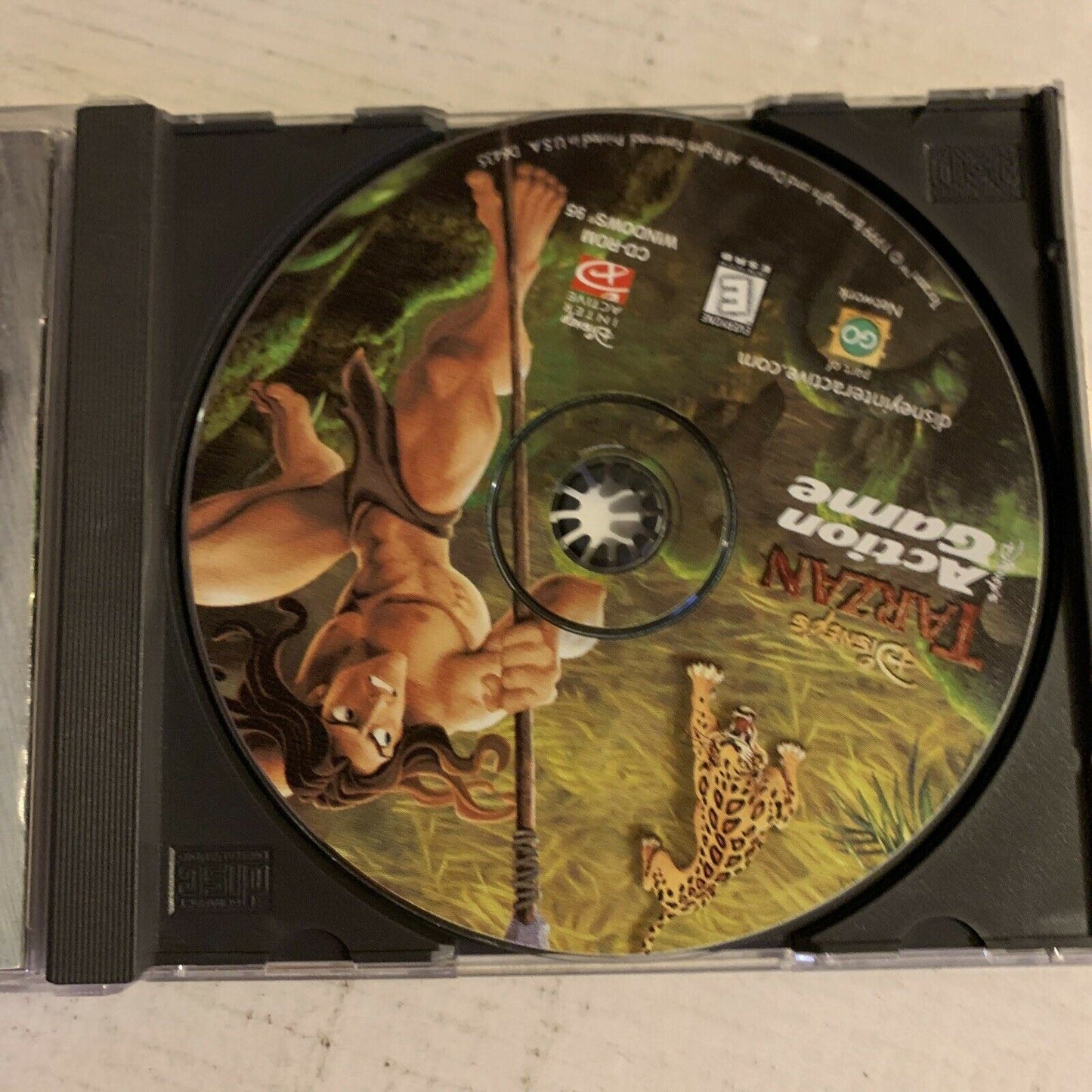 Disney's Tarzan Action Game PC CDROM 1999 Win 95