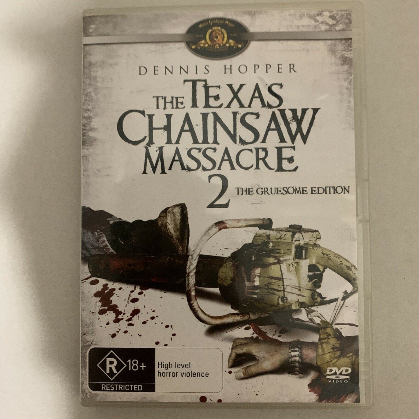 Texas Chainsaw Massacre 2 - The Gruesome Edition (DVD, 1986)  Region 4