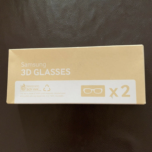 2 x Samsung TV 3D Glasses SSG-5100GB - Active Shutter for Samsung 3D TVs