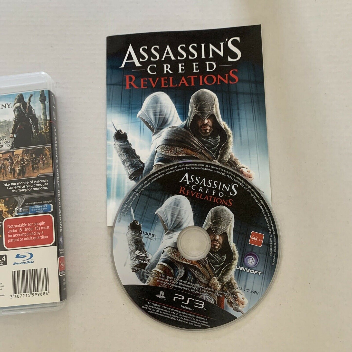 Assassin's Creed Revelations Sony PS3 With Manual PAL