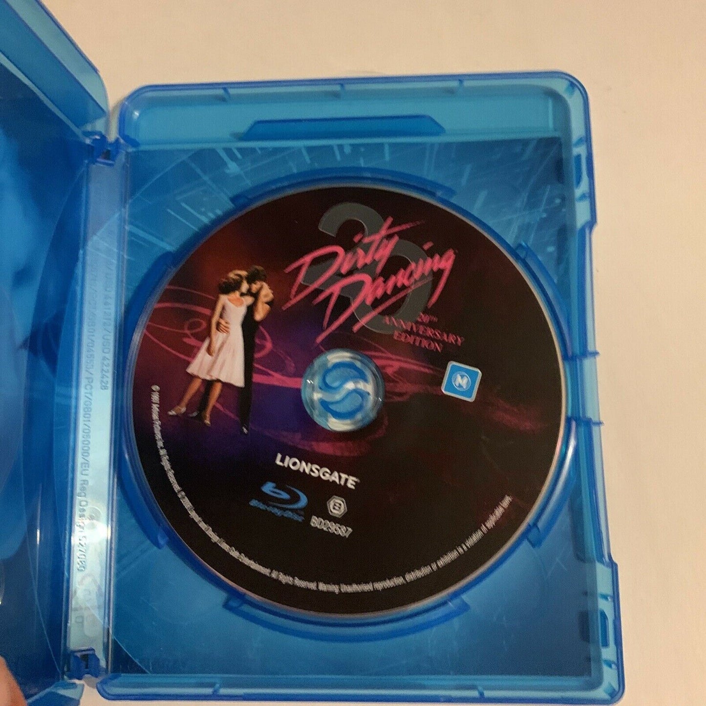 Dirty Dancing - 25th Anniversary Edition (Blu-ray, 1987) Region B