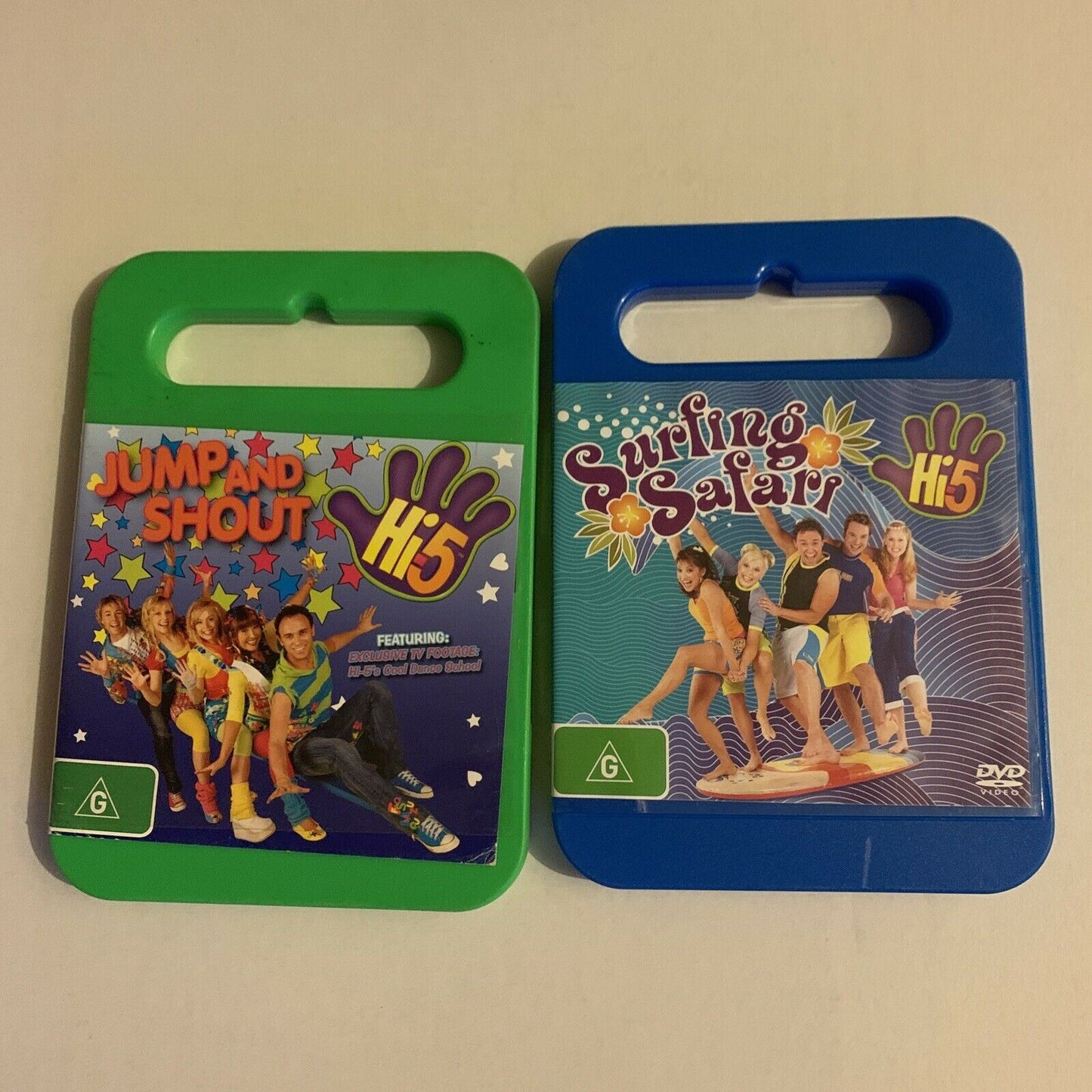 Hi-5 - Surfing Safari & Jump And Shout (DVD) Region 4