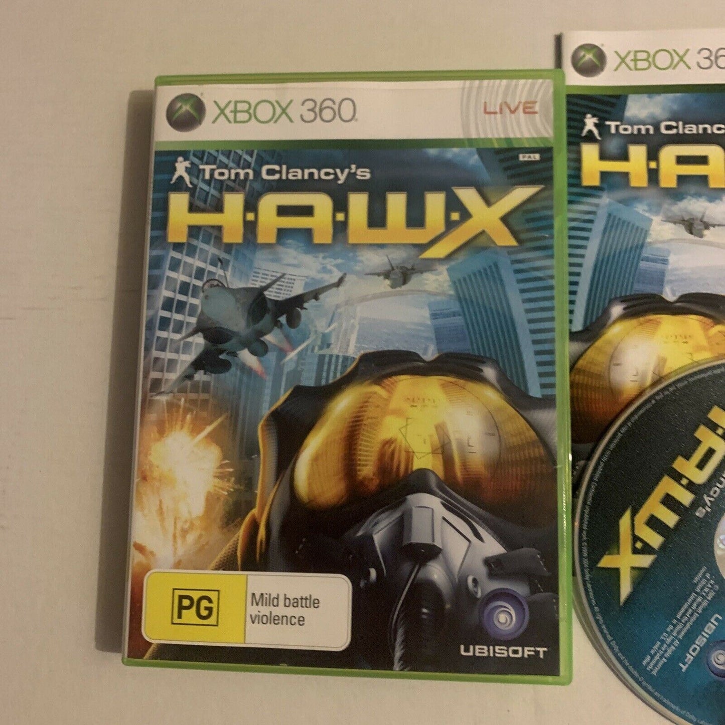 Tom Clancy's HAWX for XBox 360 (2009, PAL) With Manual