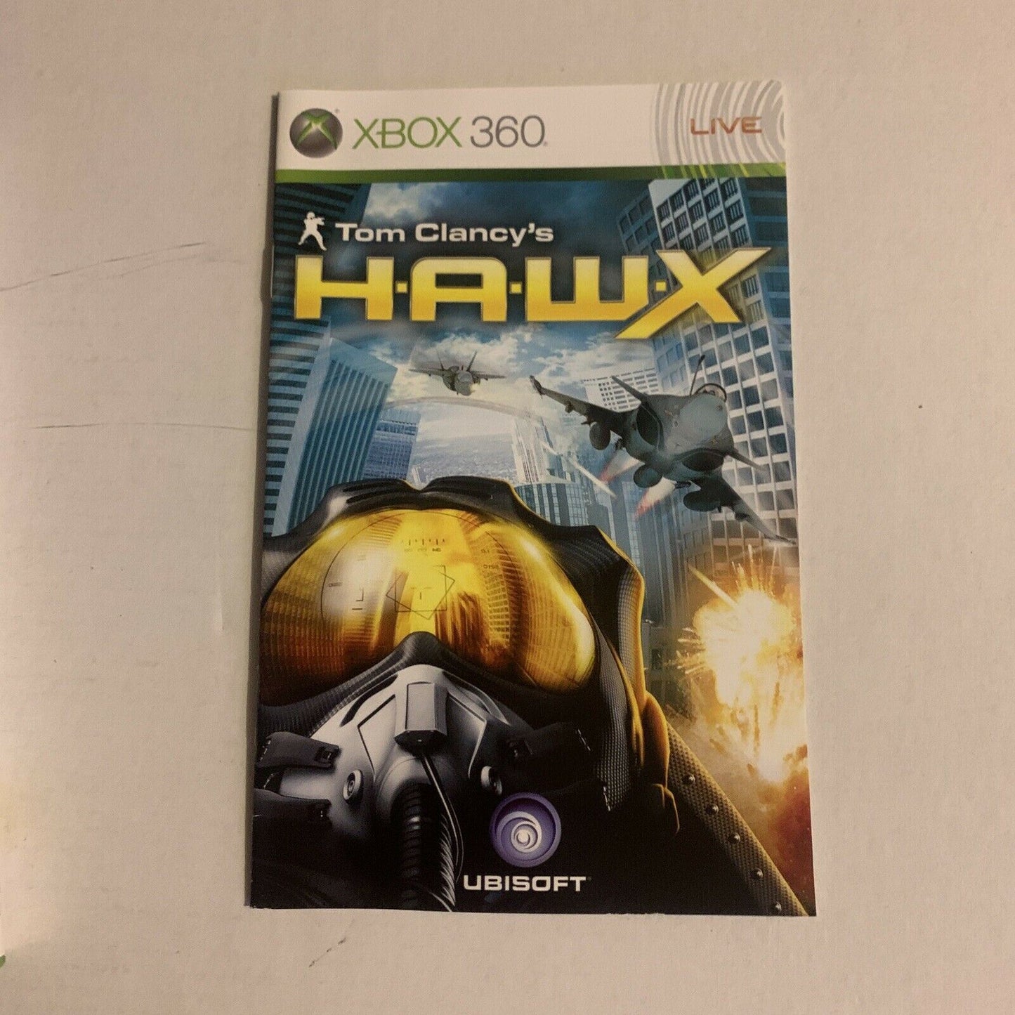 Tom Clancy's HAWX for XBox 360 (2009, PAL) With Manual