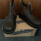 Blundstone 420 Claret Waxy Elastic Side Work Safety Boots 9UK 10US