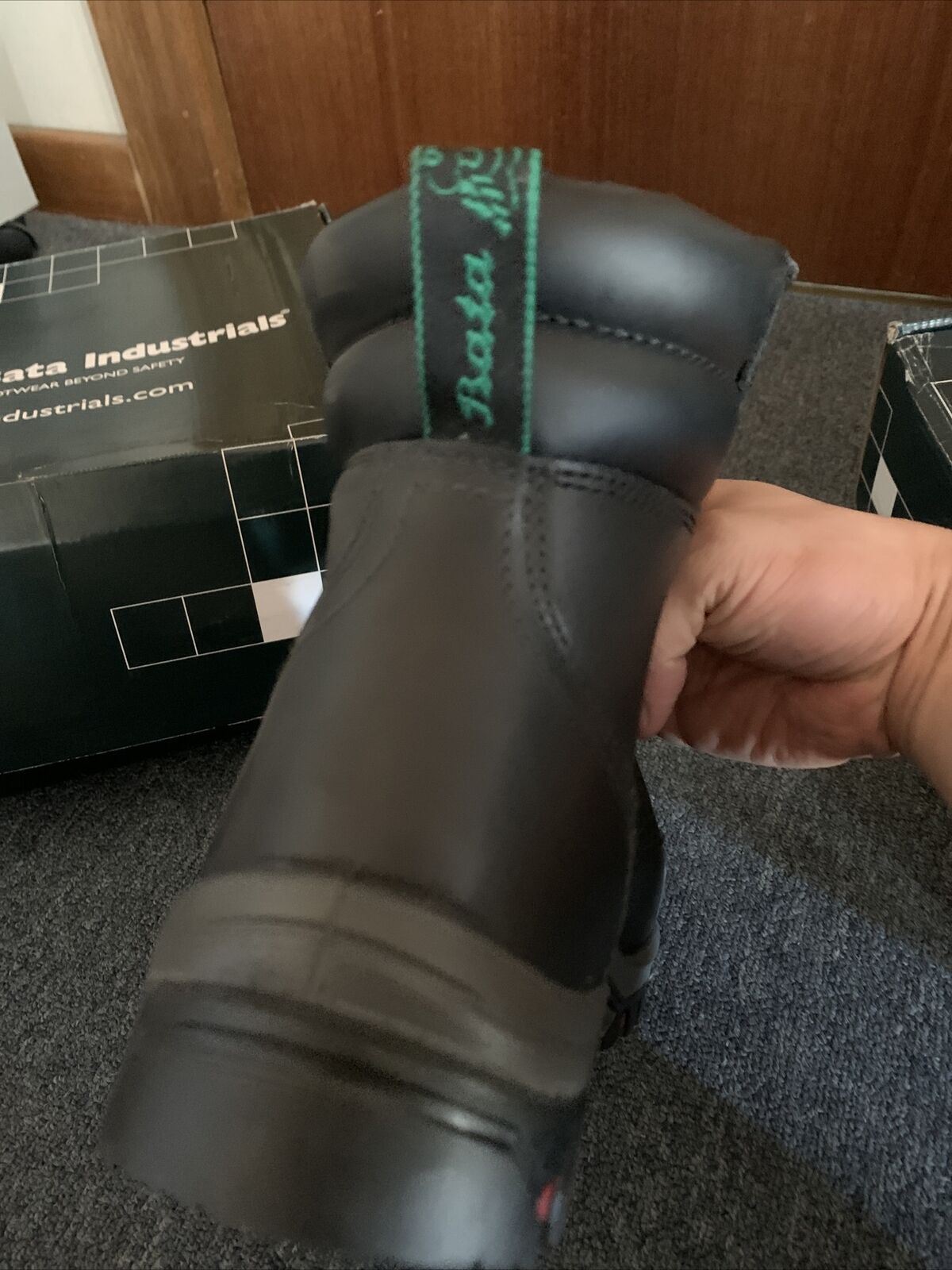 Bata Hero 551 Work Safety Boots Boa Lacing System, Scuff Cap Size 10UK 11US