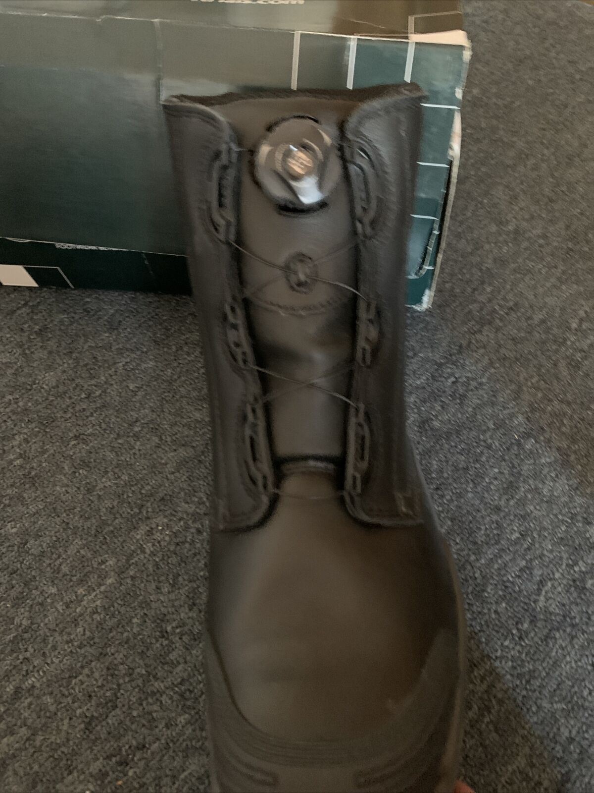 Bata Hero 551 Work Safety Boots Boa Lacing System, Scuff Cap Size 10UK 11US