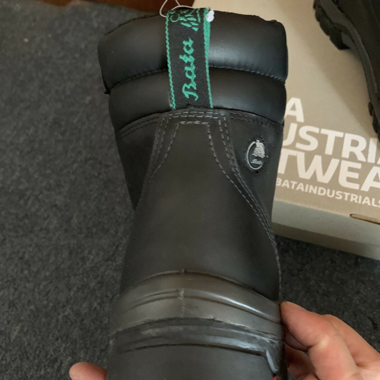 BATA Hero 551 Work Safety Boots, Boa Lacing System With Scuff Cap Size UK8 US9