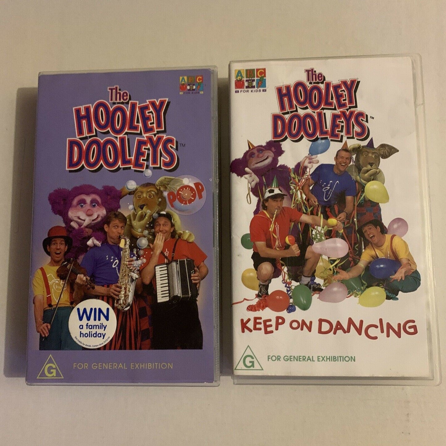 The Hooley Dooleys - Pop & Keep On Dancing (VHS, 2000) PAL