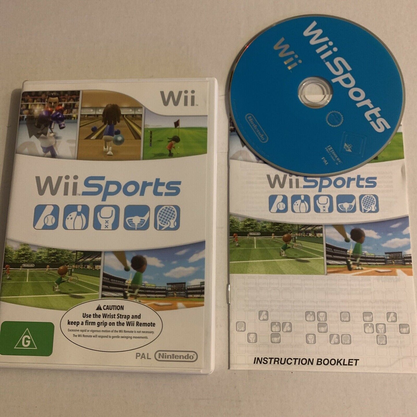 Wii Sports Nintendo Selects Game PAL System With Manual