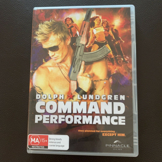 Command Performance (DVD, 2009) Dolph Lundgren. Region 4