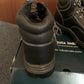 Bata Industrials Saturn Safety Wear Steel Cap Boot Black Size AUS8 US9