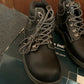 Bata Industrials Saturn Safety Wear Steel Cap Boot Black Size AUS8 US9