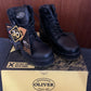 Oliver Safety Work Boots 45645C Safety Lace up Composite Toe AUS7.5 US8.5