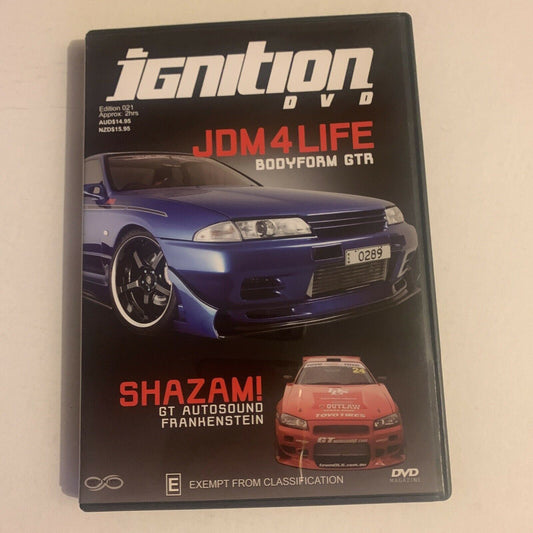 Ignition - Edition 021 JDM4life Bodyform GTR  (DVD, 2007)