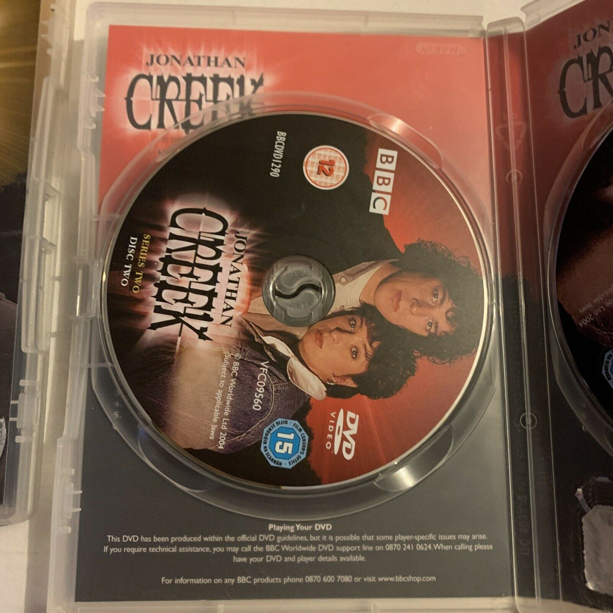 Jonathan Creek - Series 1 & 2 (DVD, 2004) BBC Alan Davies Region 4,2