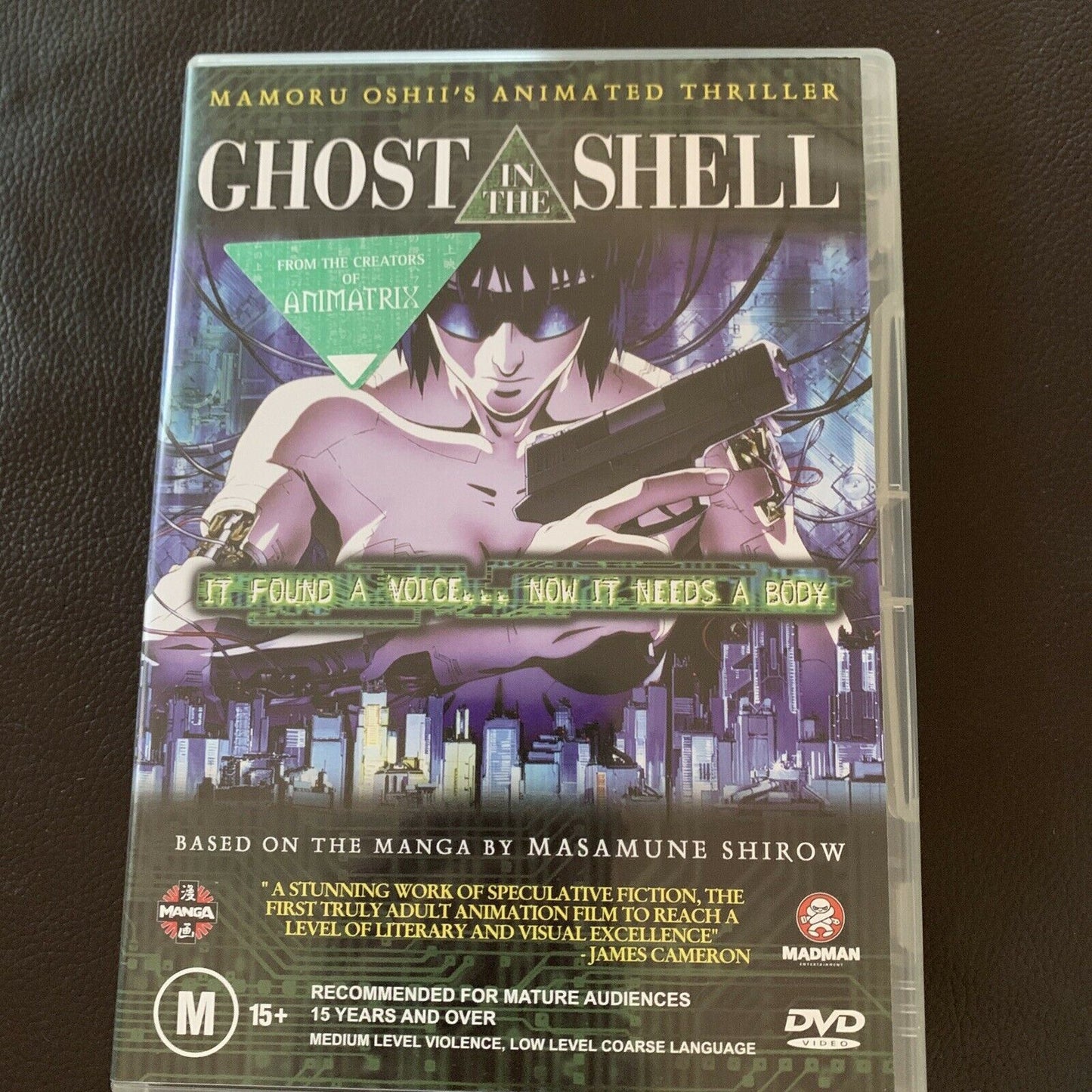 Ghost In The Shell (DVD, 1995) Anime Region 4