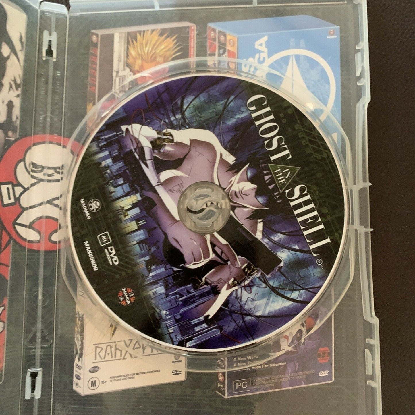 Ghost In The Shell (DVD, 1995) Anime Region 4