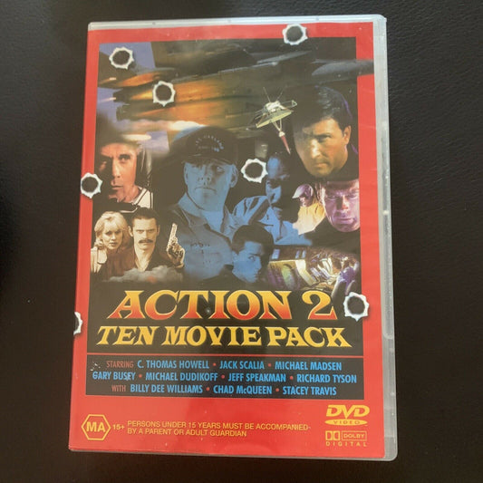 Action 2 - Ten Movie Pack  (DVD, 4 disc set)