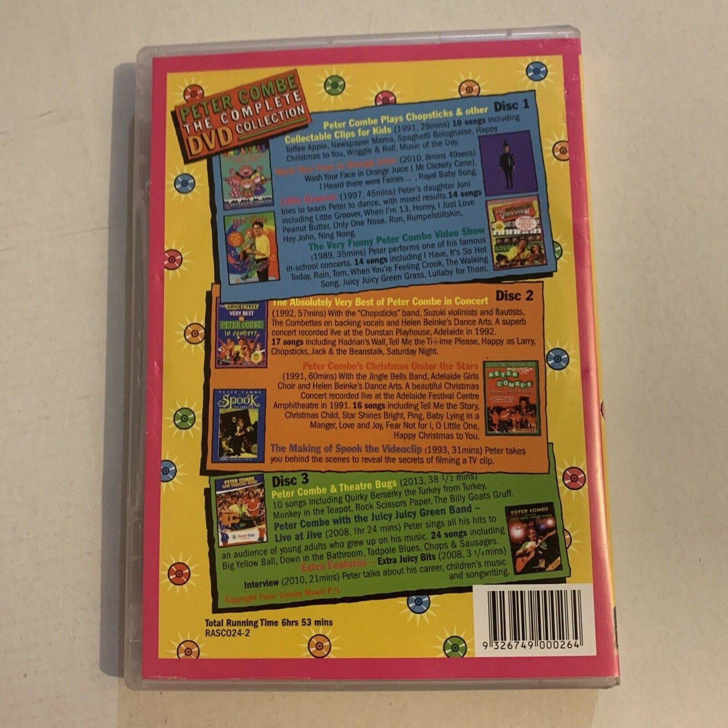 Peter Combe - The Complete DVD Collection (DVD, 2010)