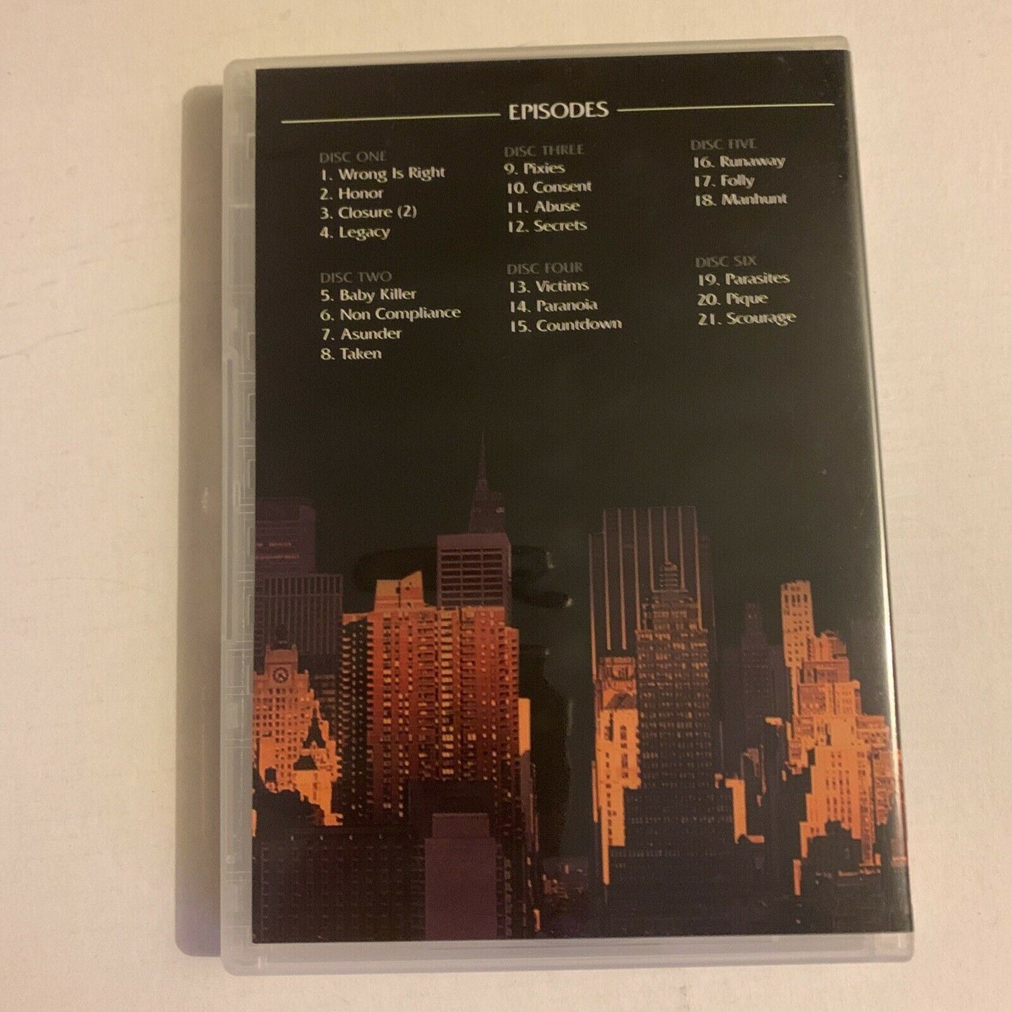 Law And Order - Special Victims Unit: Season 2 (DVD, 2001, 6-Disc) Region 4,2,5