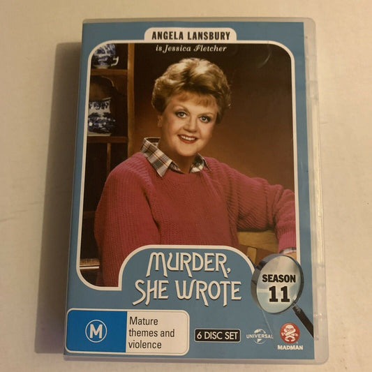 Murder, She Wrote - Season 11 (DVD, 1995, 6 Disc) Angela Lansbury. Region 4