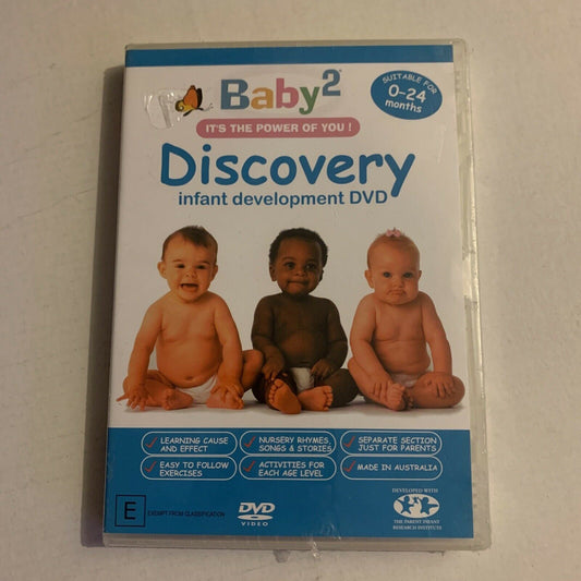 *New Sealed* Baby 2 - Discovery - 0-24 Months - Infant Development DVD