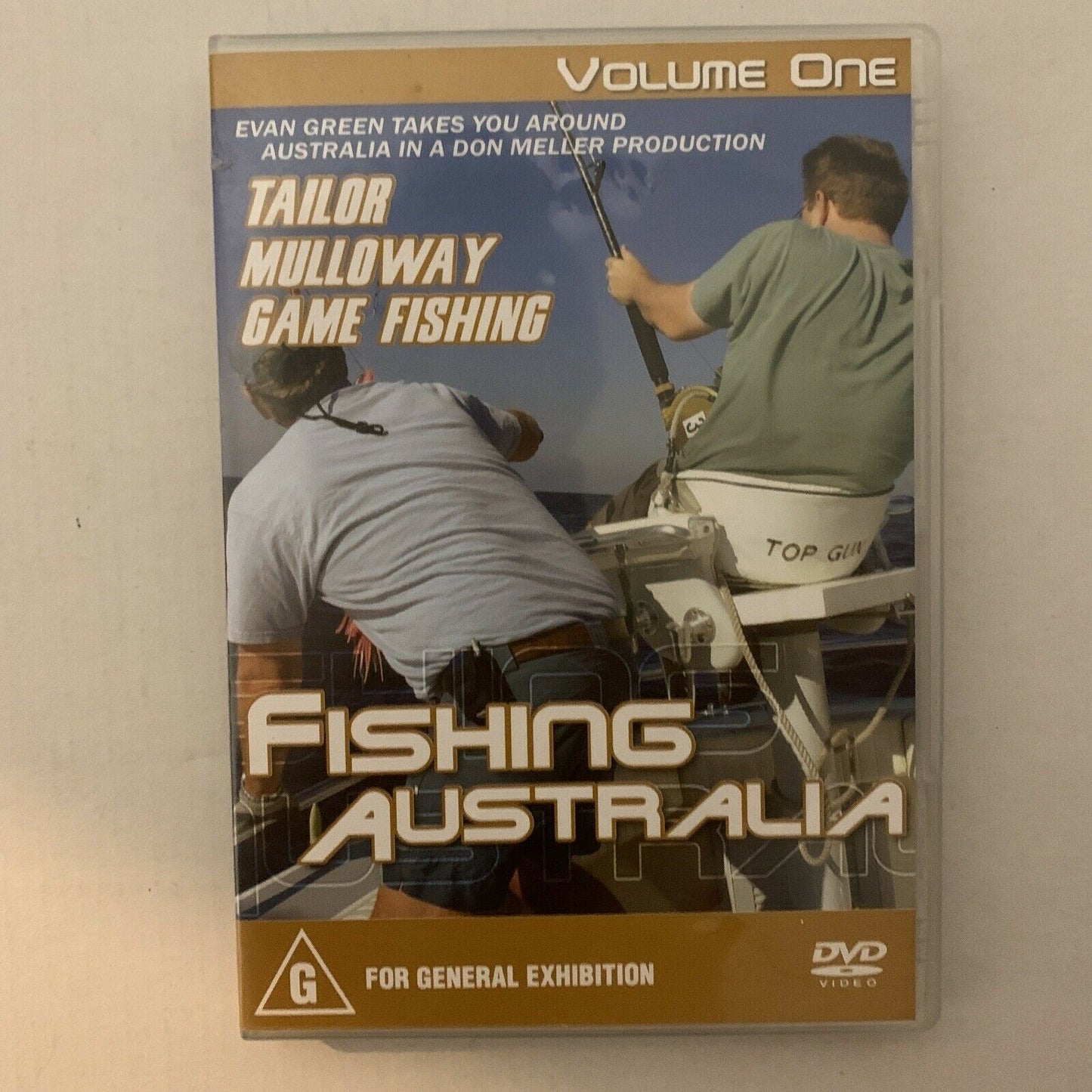 Fishing Australia - Volume 1 (DVD, 2005) Evan Green.   All Regions