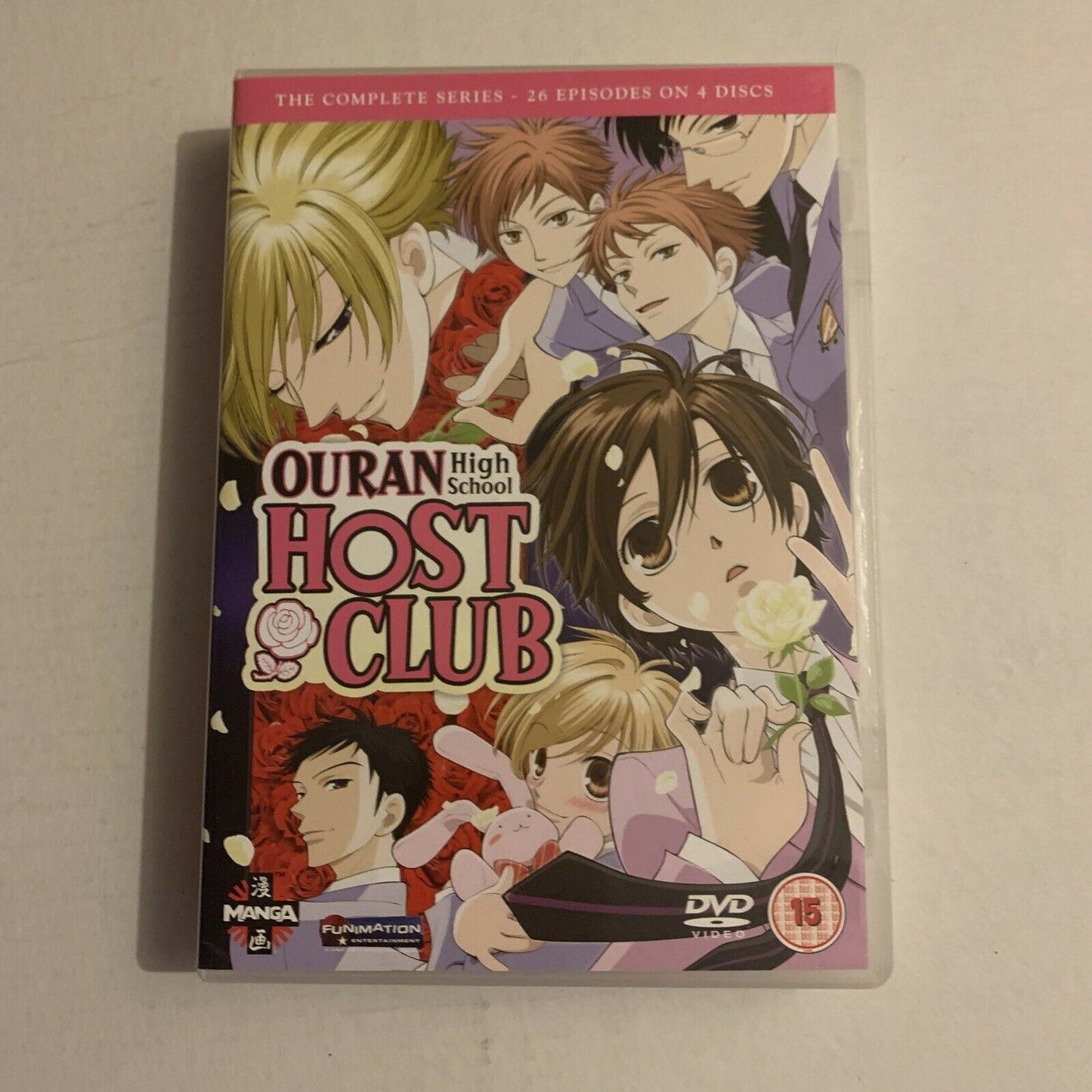 Ouran High School Host Club - Complete Series (DVD, 2010, 4-Disc) Region 2