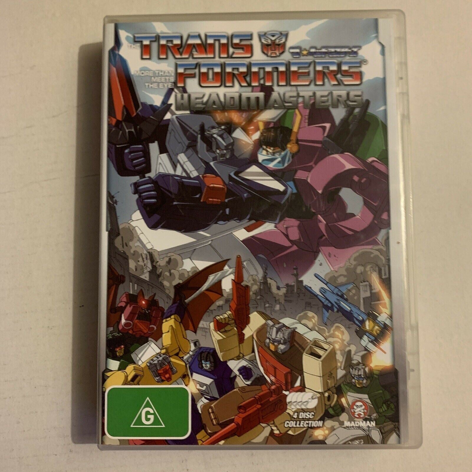 Transformers - Headmasters DVD Box Set (G1 Generation 1 - 2007 4-Disc ...