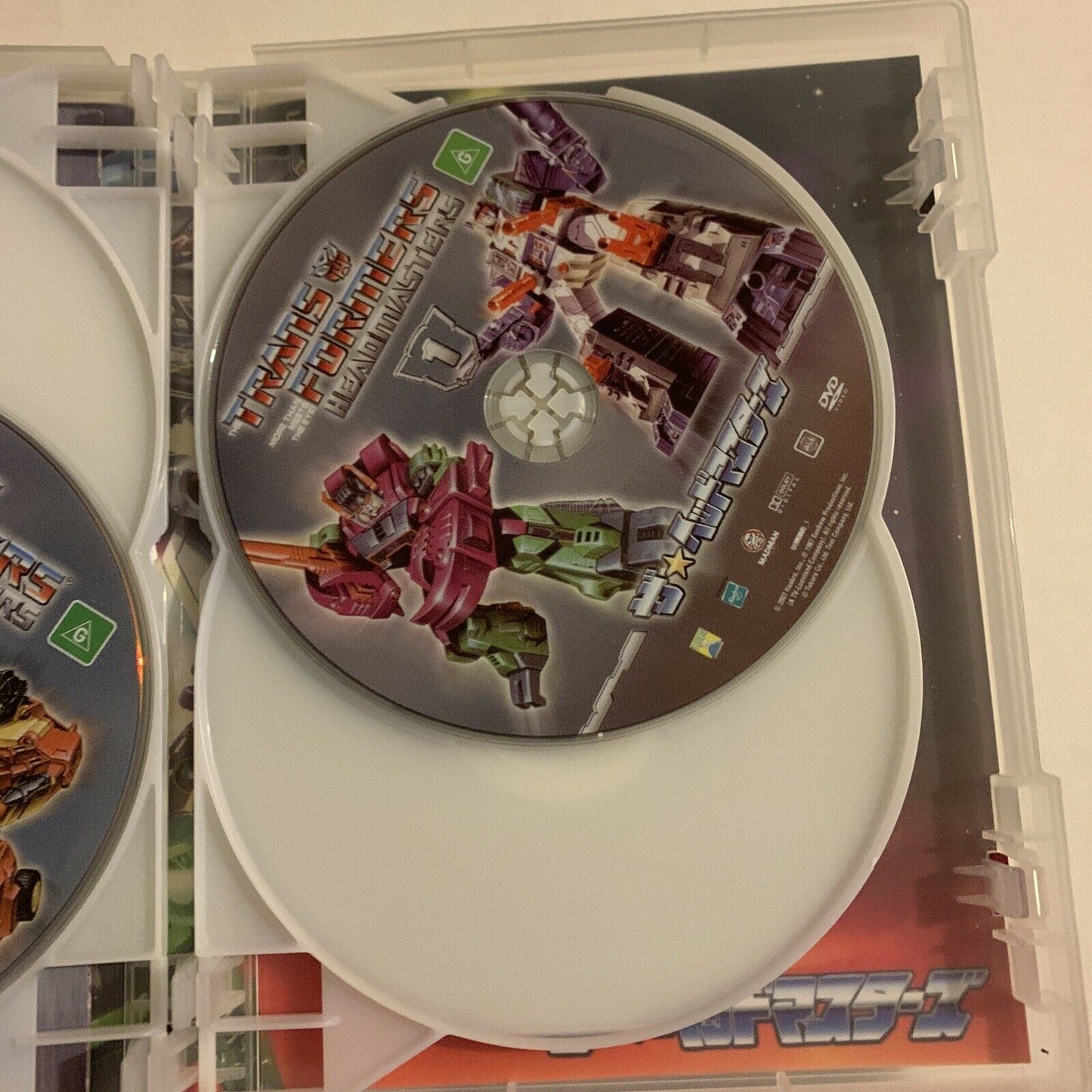 Transformers - Headmasters DVD Box Set (G1 Generation 1 - 2007 4-Disc Set Jap En