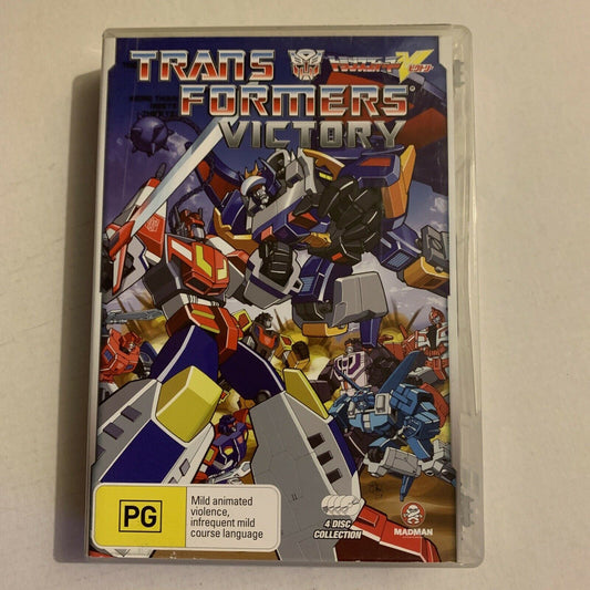 Transformers - Victory - Generation 1 (DVD, 2008, 4-Disc Set)