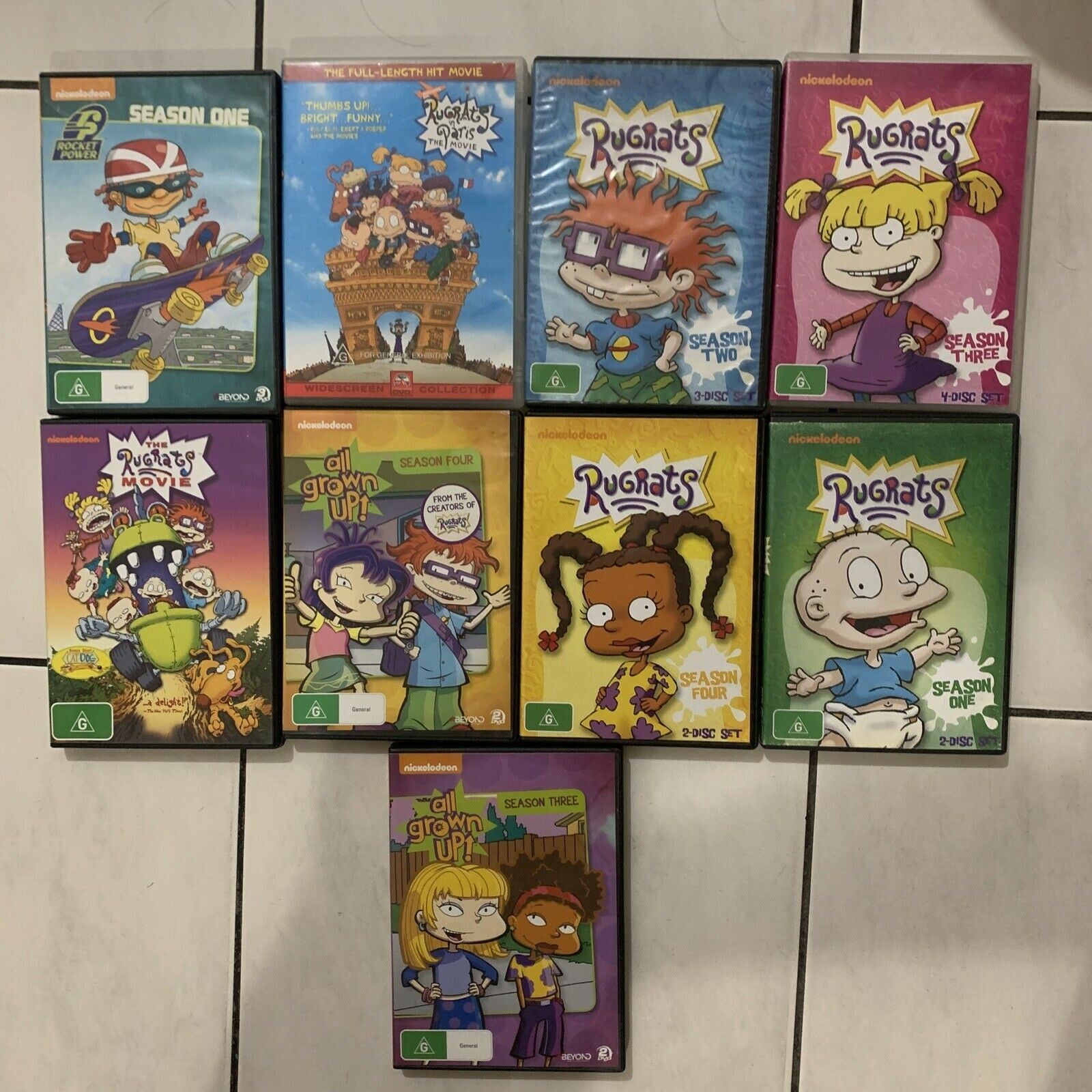 Rugrats Season 1-4 & 5 Other Seasons & Movie Collection DVDs Region 4 ...