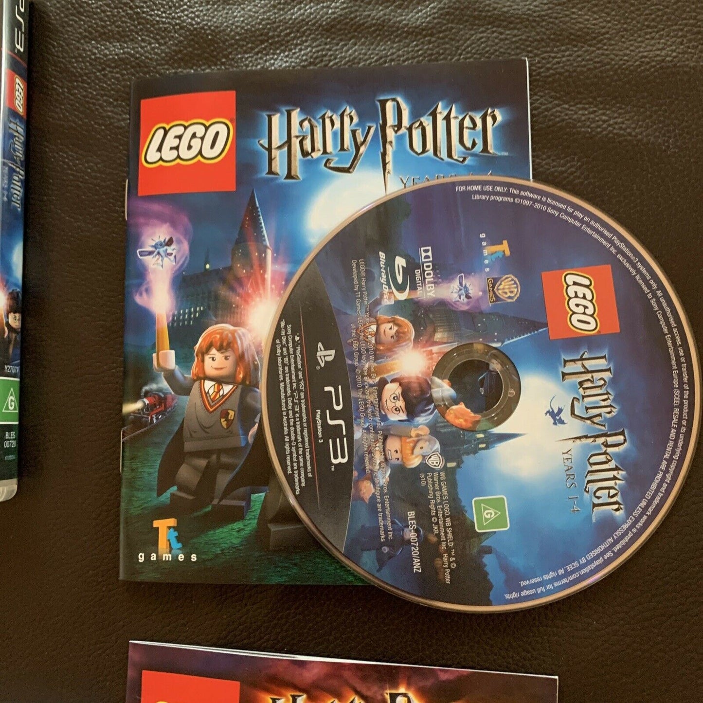 LEGO Harry Potter Years 1-4 & Years 5-7 PS3 Playstation 3 With Manual