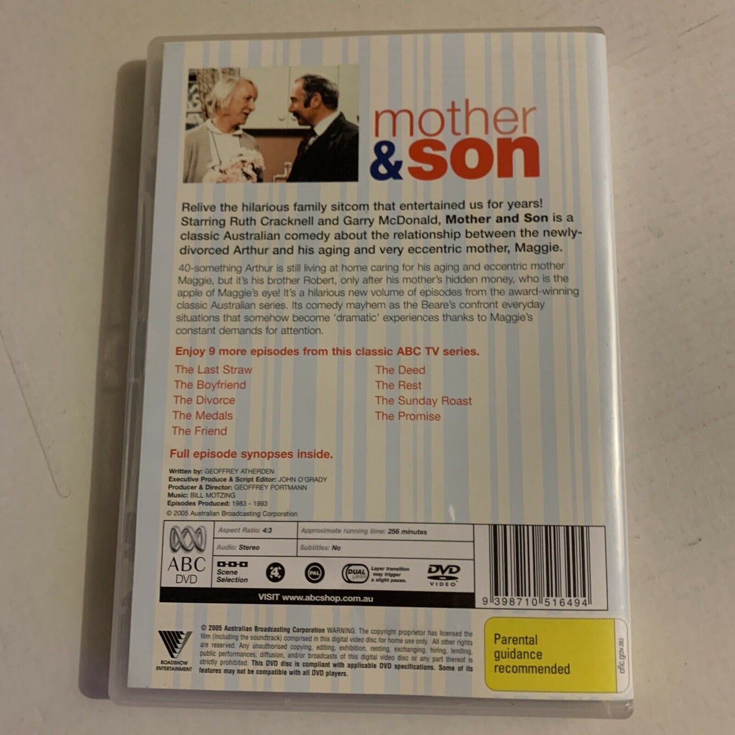 Mother & Son - Volume 4 (DVD, 1993) Ruth Cracknell, Gary  McDonald