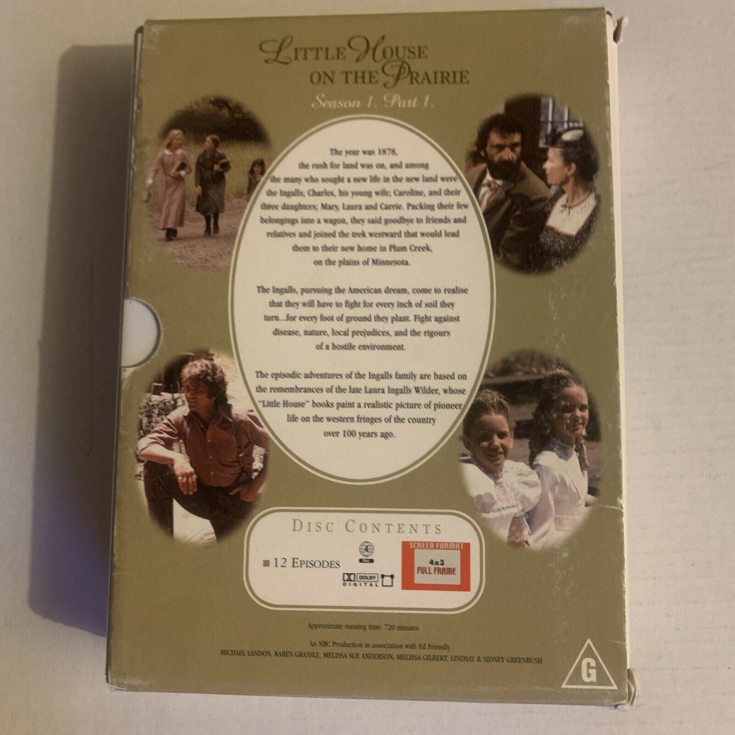 Little House On The Prairie : Complete Season 1 (DVD, 1974) Michael Landon