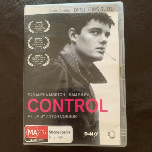 Control (DVD, 2007) Film About Ian Curtis From Joy Division. Region 4